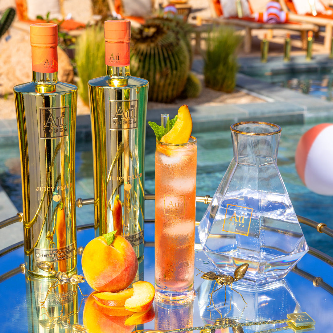 Au Vodka Juicy Peach 70cl