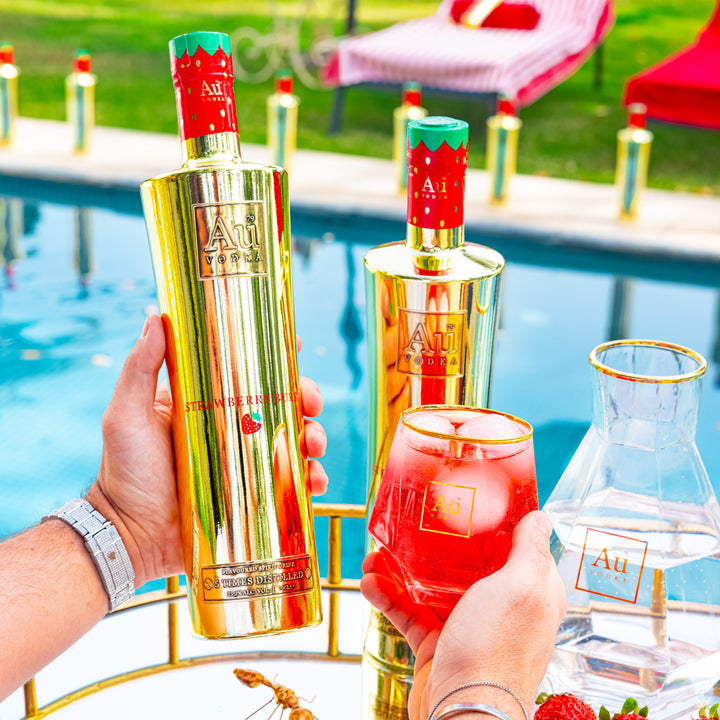 Au Vodka Strawberry Burst 70cl