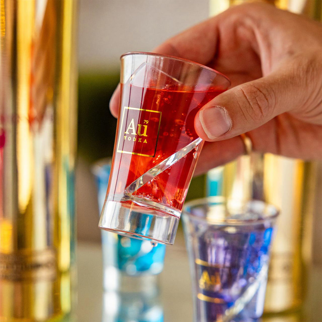 Au Spiral Shot Glass