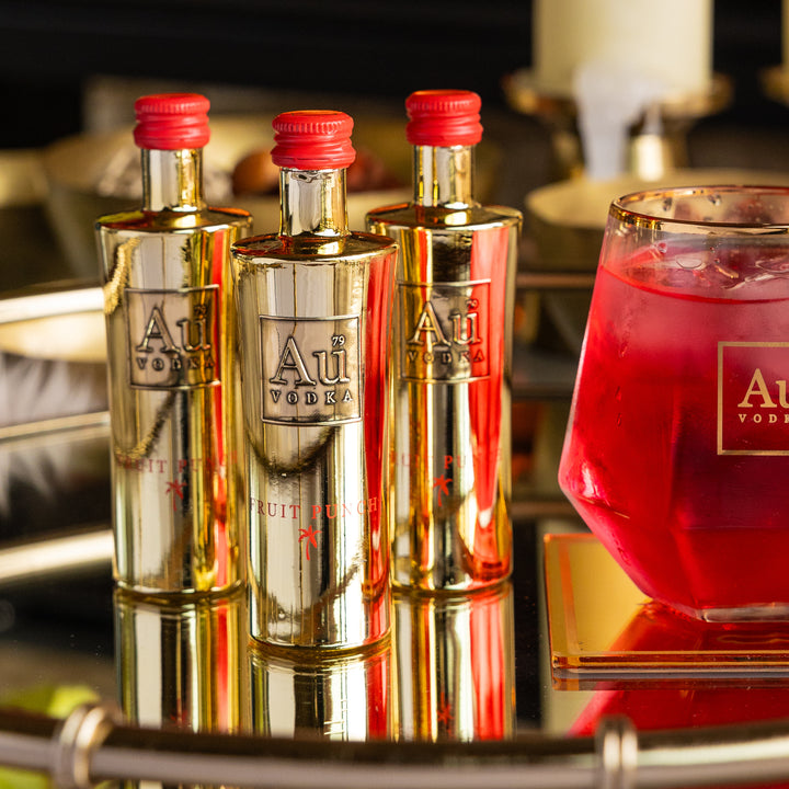 Au Vodka Fruit Punch Miniature