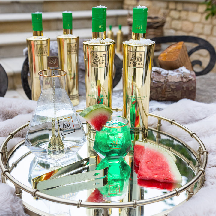 Au Vodka Green Watermelon 70cl
