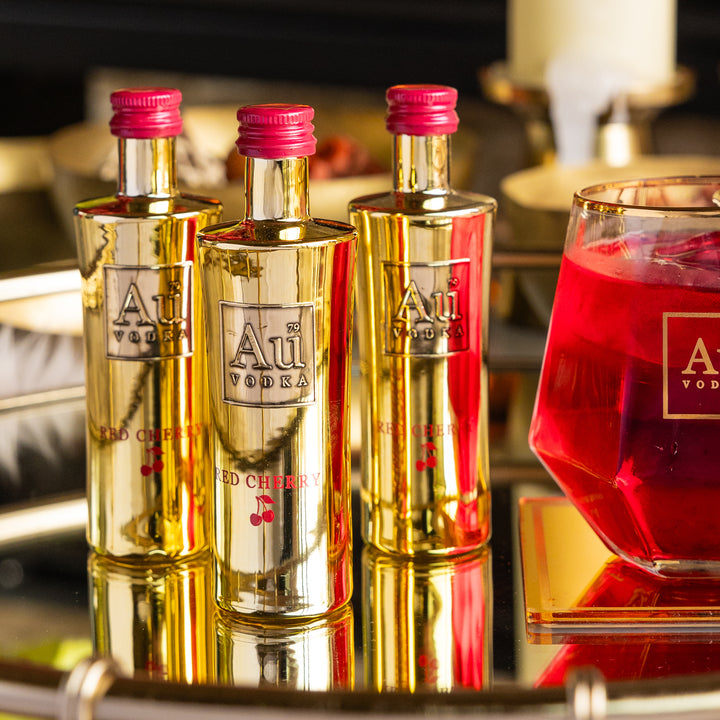 Au Vodka Red Cherry Miniature
