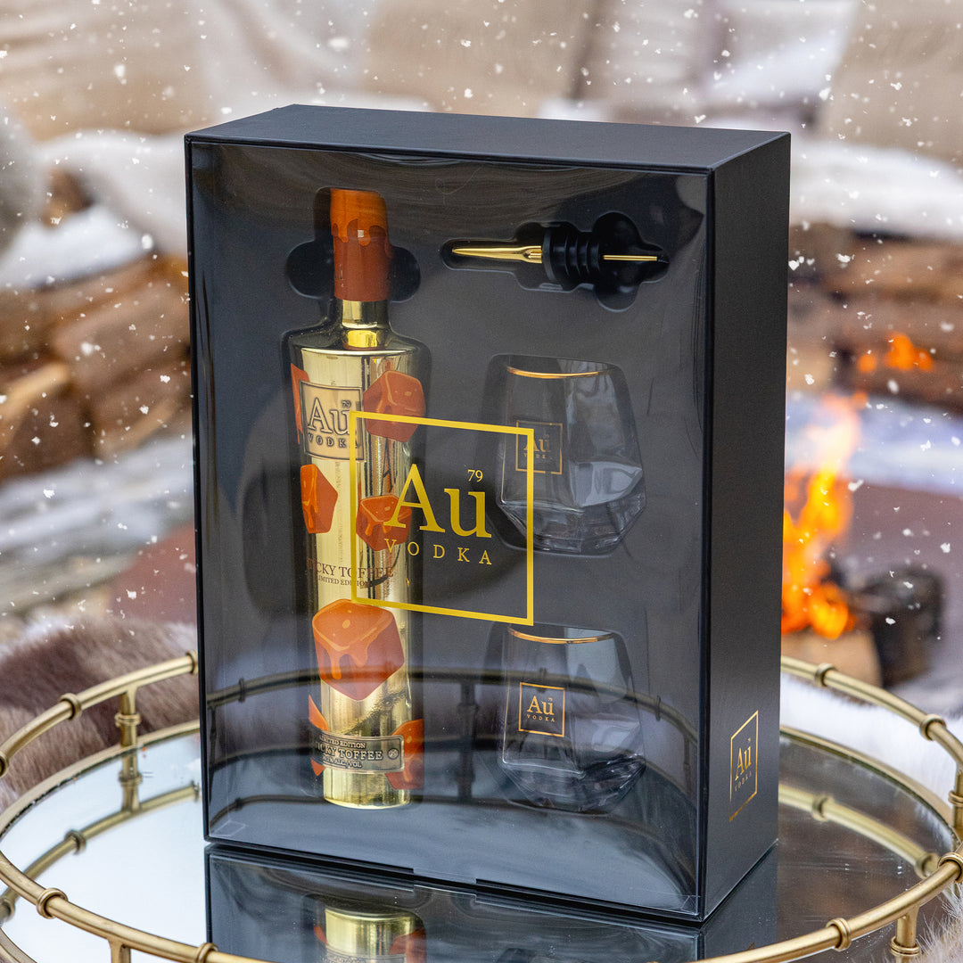 Au Vodka Sticky Toffee Gift Pack