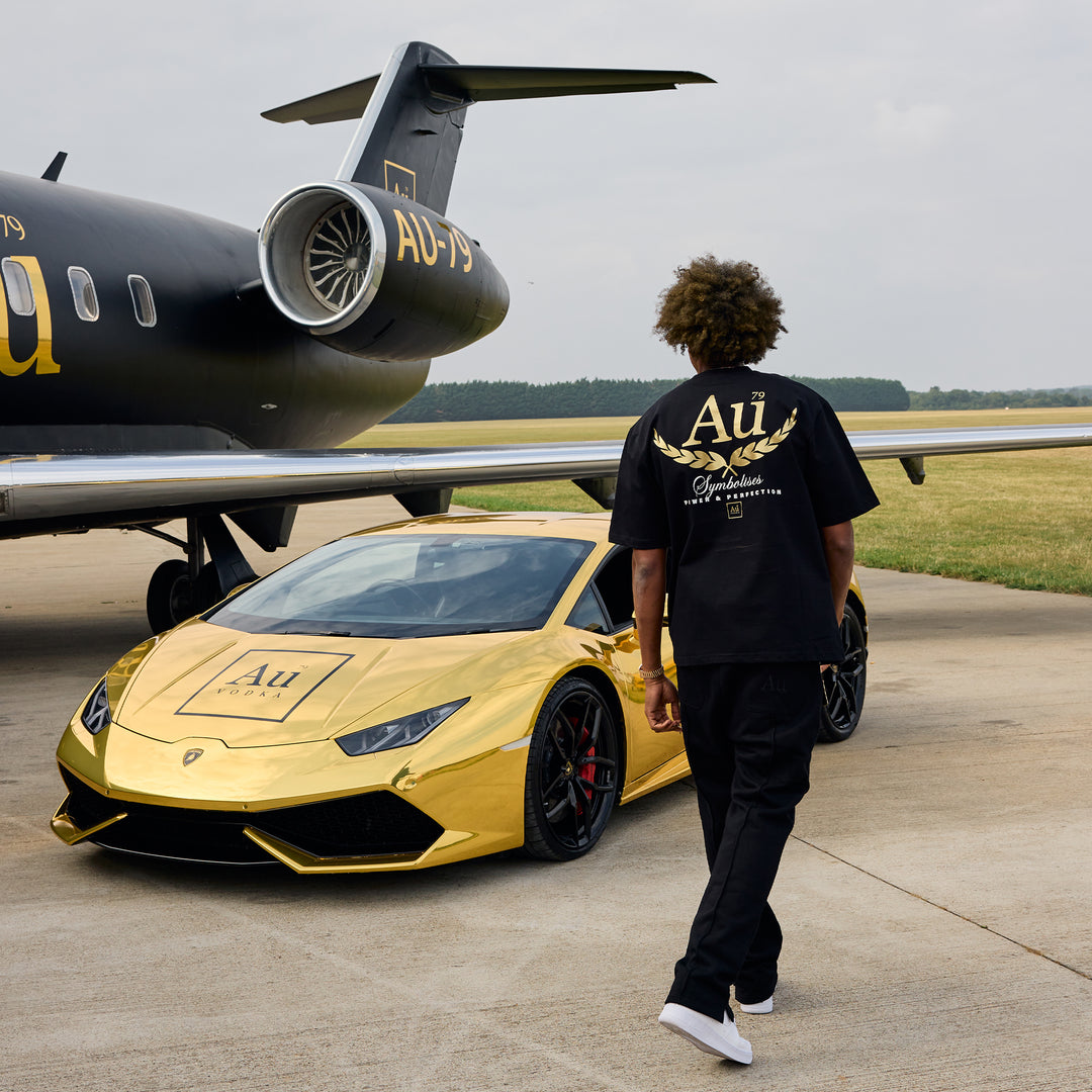 Au Signature T-Shirt -  Black