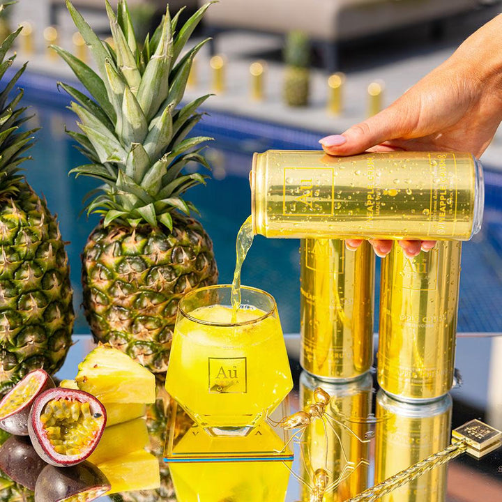 Au Vodka Pineapple Crush Pre-Mixed-Cans - Case of 12
