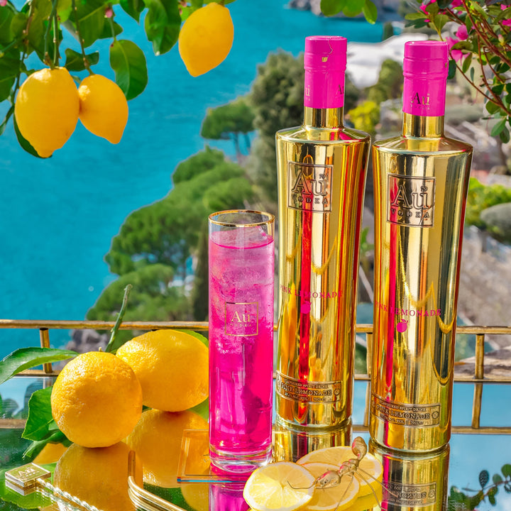 Au Vodka Pink Lemonade 70cl