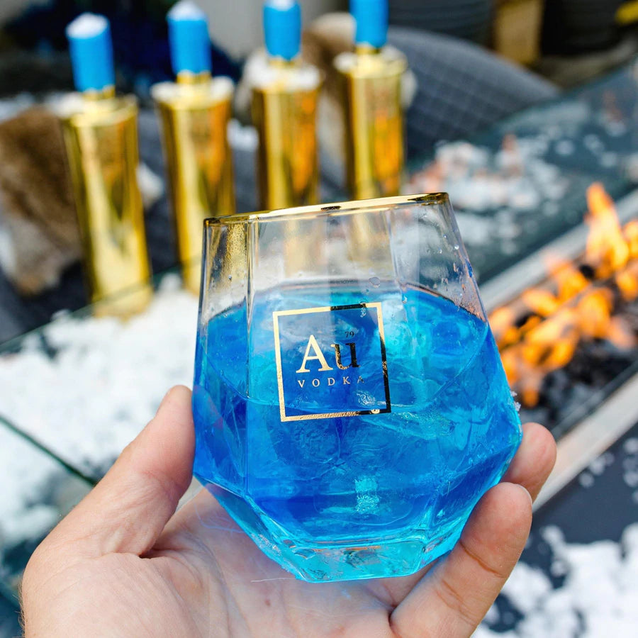 Au Vodka Blue Raspberry 70cl
