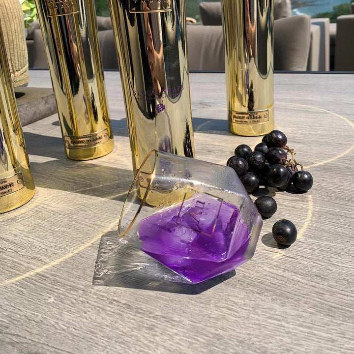 Au Vodka Diamond Cut Glass