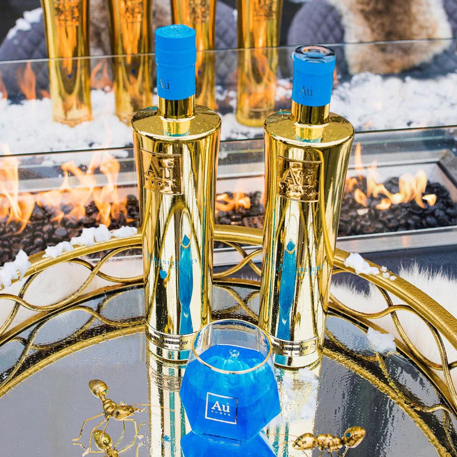 Au Vodka Blue Raspberry 70cl