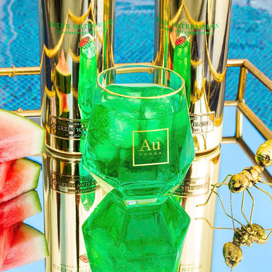 Au Vodka Green Watermelon 70cl