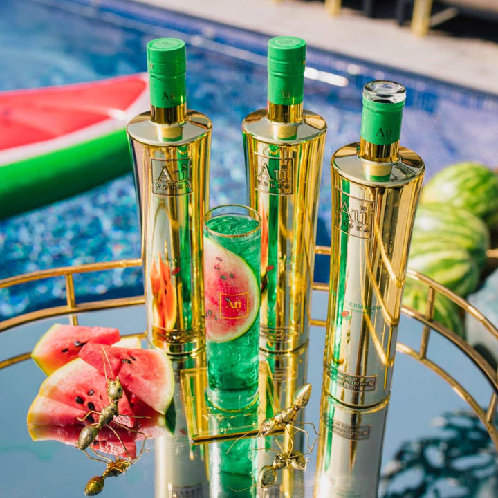 Au Vodka Green Watermelon 70cl